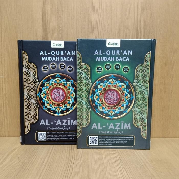 

SALE !!! AL QURAN BELAJAR PEMULA TERJEMAH DAN TAJWID WARNA AL AZIM UKURAN A5 READYY