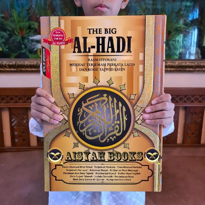 

SALE !!! AL QURAN THE BIG AL HADI TERJEMAH TAJWID TRANSLITERASI LATIN PERKATA ORIGINAL READYY
