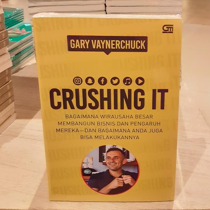 

SALE !!! BUKU CRUSHING IT WIRAUSAHA BESAR MEMBANGUN BISNIS GARY VAYNERCHUCK READYY