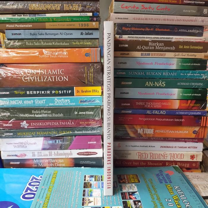 

SALE !!! PANDANGAN STRATEGIS PRABOWO SUBIANTO PARADOKS INDONESIA HARD COVER READYY