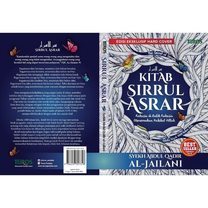

SALE !!! KITAB SIRRUL ASRAR RAHASIA MENEMUKAN HAKIKAT ALLAH KARYA SYEKH ABDUL QADIR AL-JAILANI