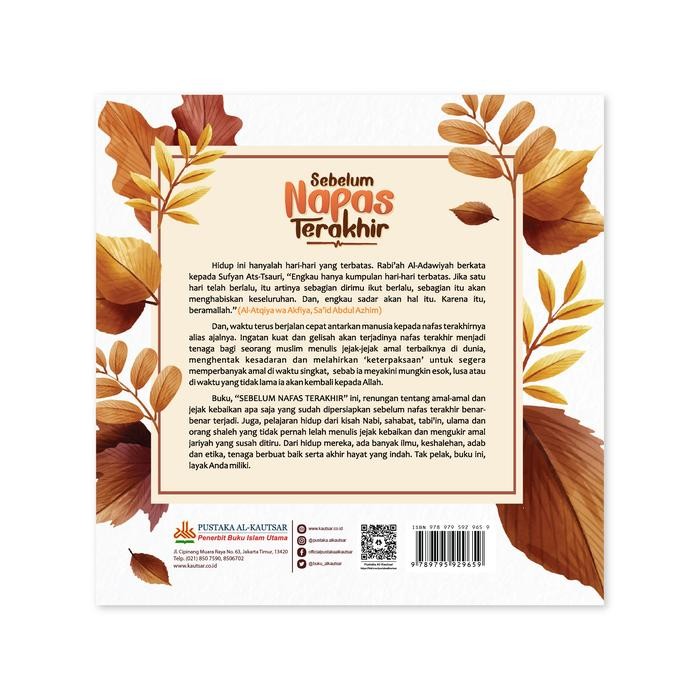 

SALE !!! BUKU SEBELUM NAPAS TERAKHIR READYY