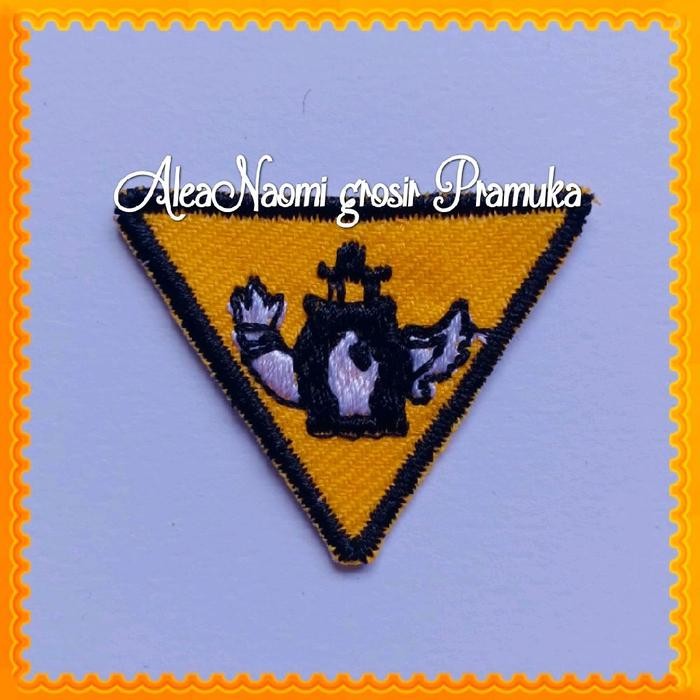 tanda pramuka TKK bordir pramuka siaga menabung *