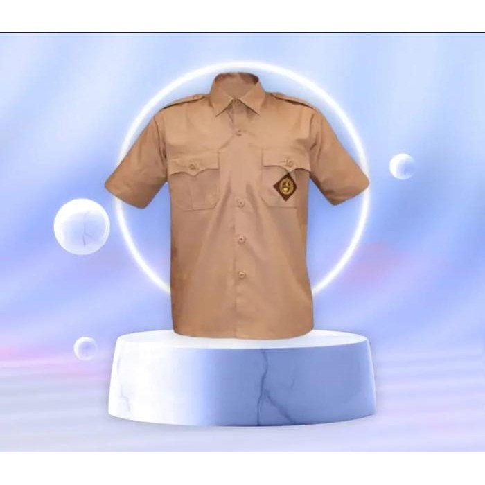 Seragam Pramuka Lengkap SMP SMA Laki-Laki/Setelan Pramuka Anak Laki Laki/Baju Pramuka *