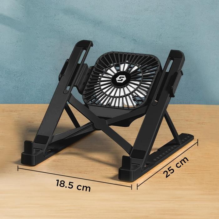 Barang Terlaris Stand Laptop - Cooling Pad Laptop - Portable Laptop Stand 11 - 17 inch Foldable 13