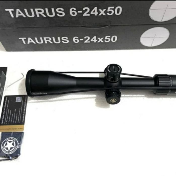 Telescope Vector Taurus Hd 6-24X50 Sfp Sfir Original Terlaris