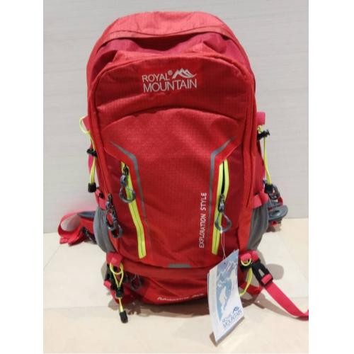 Royal Mountain Adventure 50L Tas Ransel Gunung Carrier Laptop - Merah Terlaris