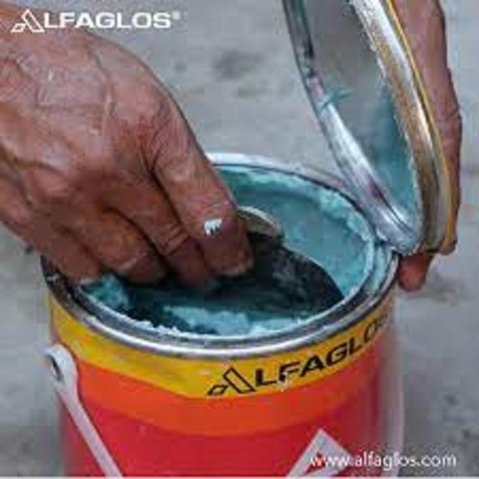 DEMPUL BESI-KAYU-ALFAGLOS PLYESTER PUTTY (ISI WARNA HIJAU)