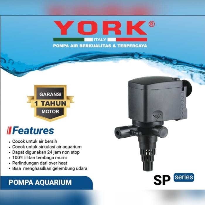 ready Pompa Aquarium York Italy SP-800 Pompa Celup Aquarium York Italy