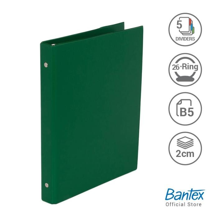 

Buku Binder Note B5 Bantex 1326 Warna Grassgreen