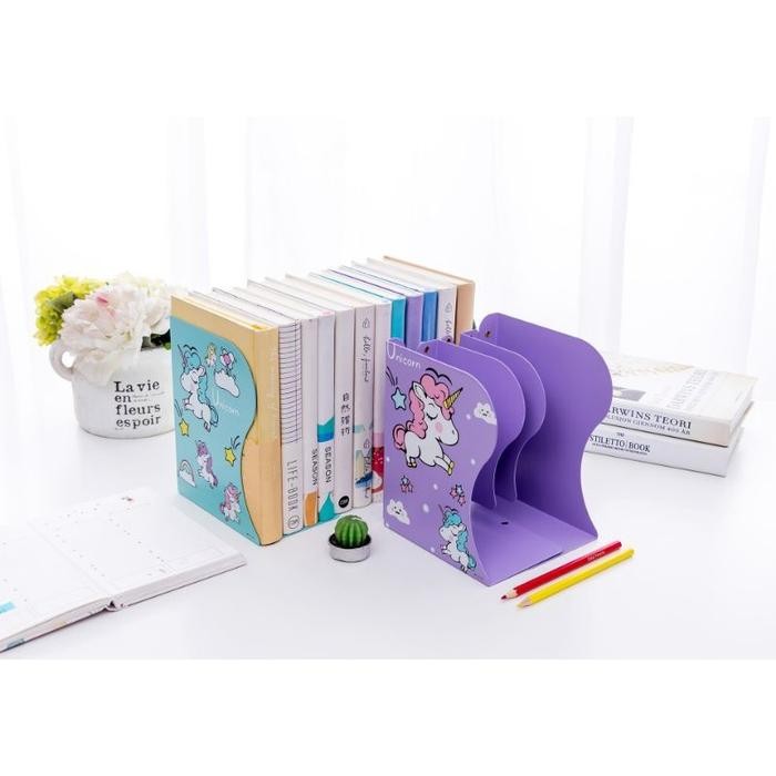 

Penyangga Buku / Sandaran Buku / Book End / Standbook Motif V-Tec