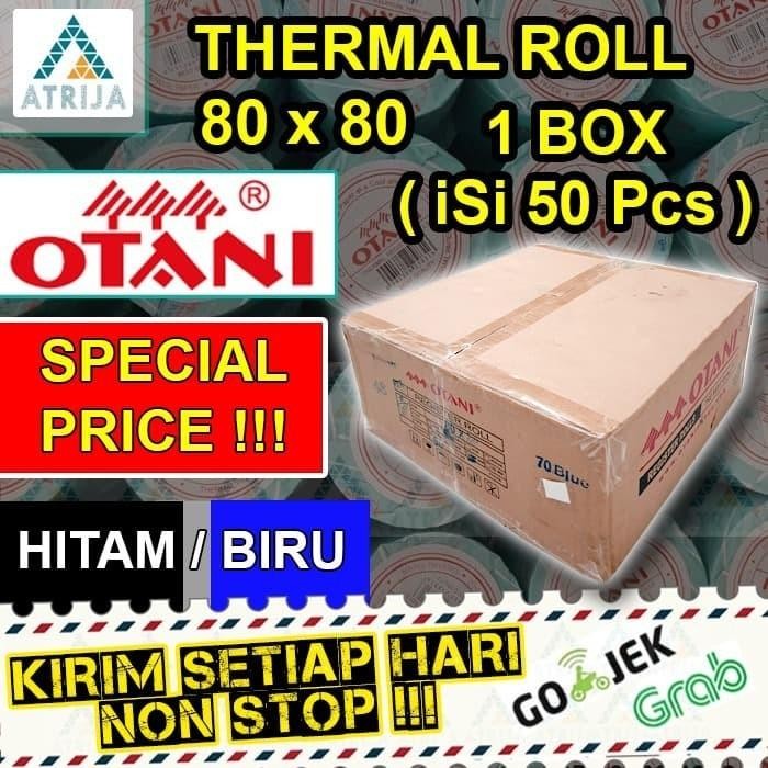 

1 Box (50 Roll) Kertas Struk Kasir Thermal Paper Roll 80x80
