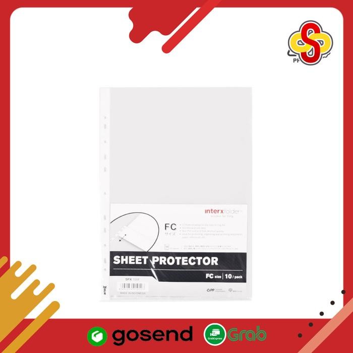 

Sheet Protector / Pp Pocket Interx Folio Isi 100 Pcs