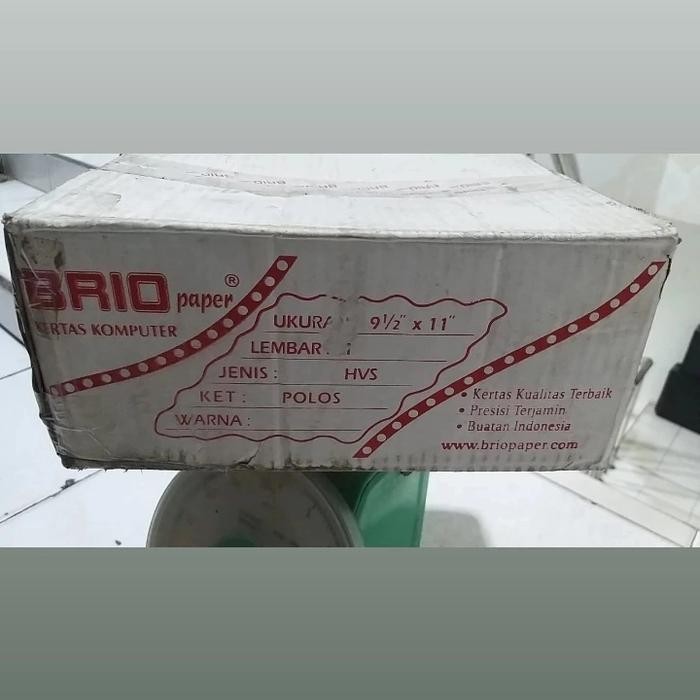 

CUCI GUDANG!!!CONTINOUS FORM BRIO 1 PLY