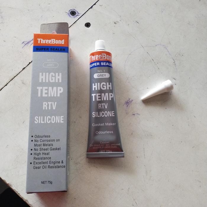 

Stok Baru LEM GASKE TREEBON HIG TEMP WARNA SILFER SUPER SEALER 75GRAM