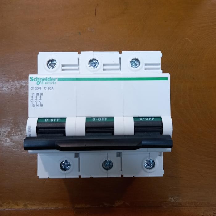 Terbaik Mcb C120N 3P 80A Schneider