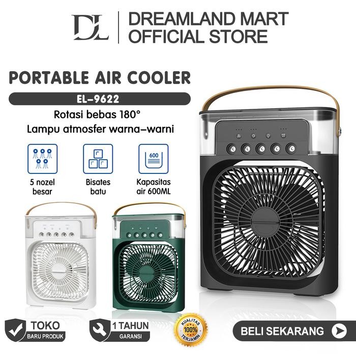 Sekai Electric - Dl Kipas Mini Ac Portable Air Cooler Pendingin Ruangan/Kipas Angin Ac Mini / Kipas
