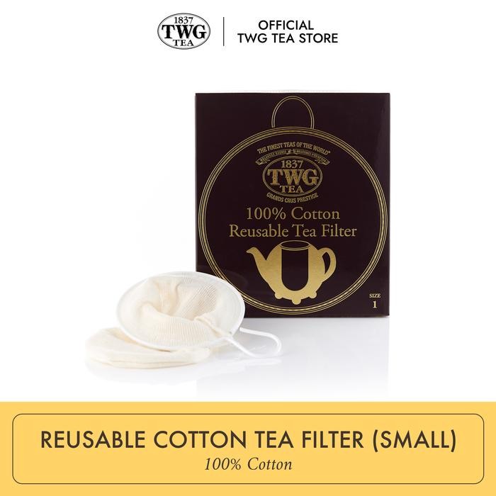 

TWG Tea Reusable Cotton Tea Filter (Small)
