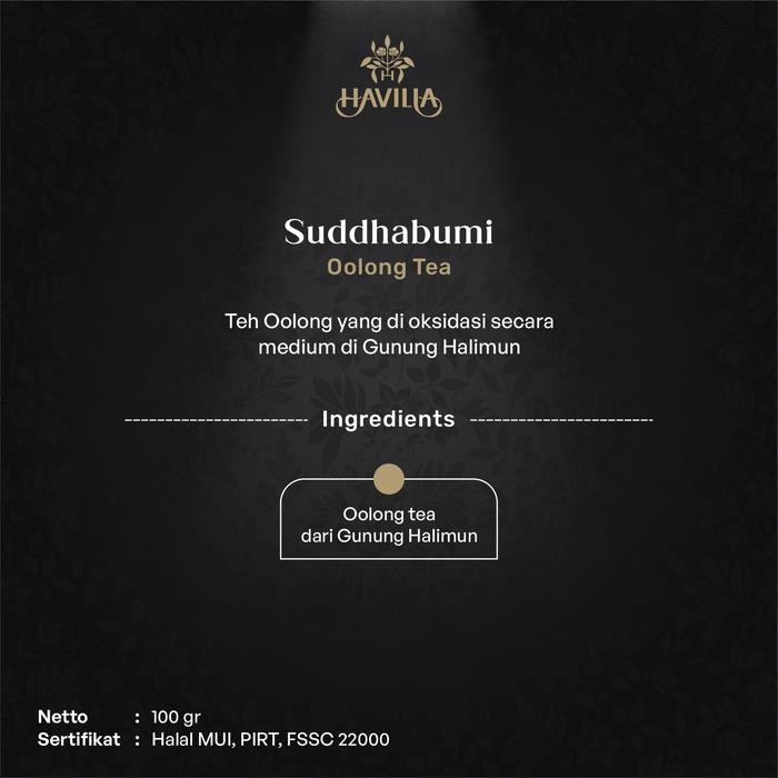 

SUDDHABUMI OOLONG / TEH OOLONG / TEH OOLONG INDONESIA