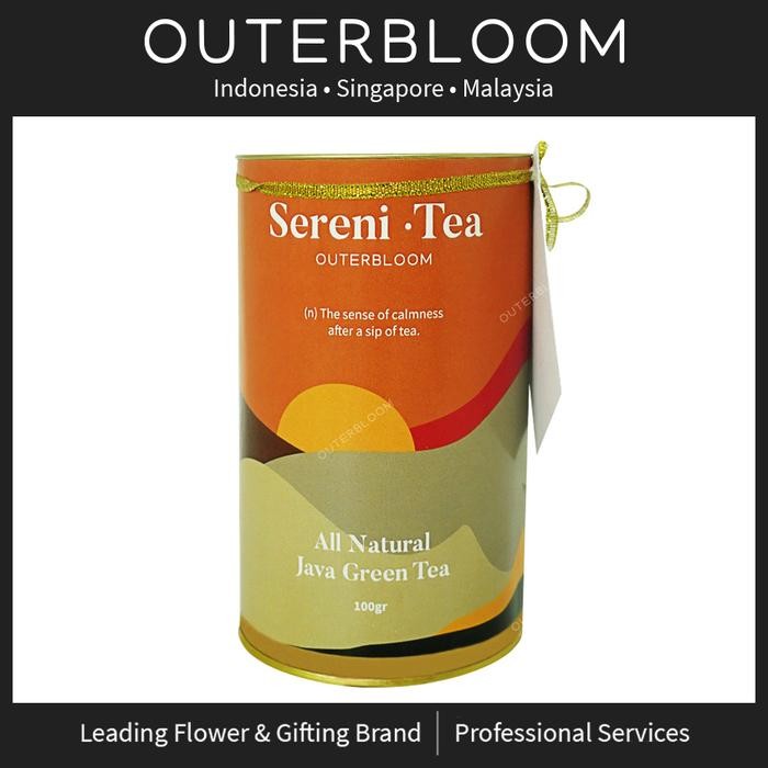 

Teh Hijau - Sereni Tea Premium Traditional Green Tea - 100 gram