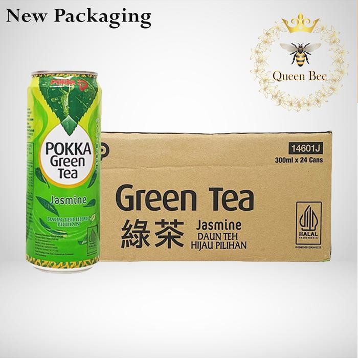 

Pokka green tea 24 kaleng @300 ml