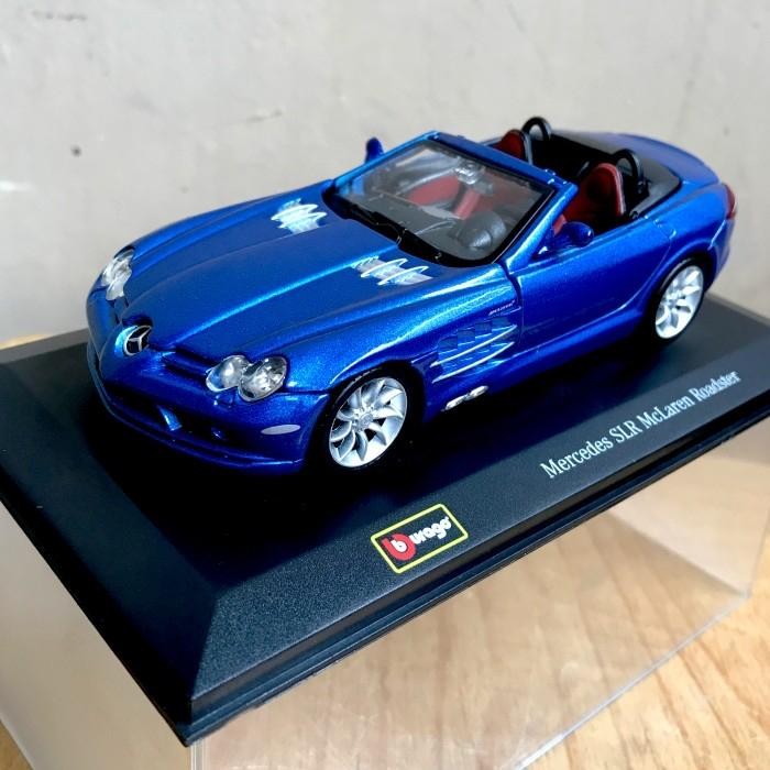 Diecast bburago 1/32 Mercedes SLR McLaren Biru