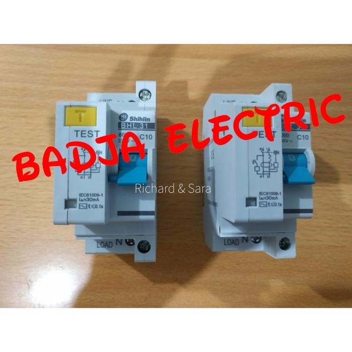Terpopuler Elcb/Rccb Shihlin 1P+N 6A 30Ma