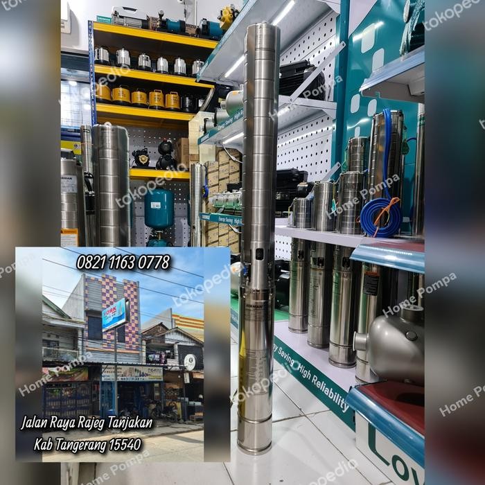 ready POMPA SATELIT 2HP 3PHASE FIRMAN 4SP8/10 SUBMERSIBLE PUMP FIRMAN