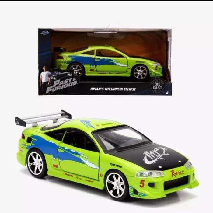 Diecast Jada 1:32 Brian's Mitsubishi Eclipse