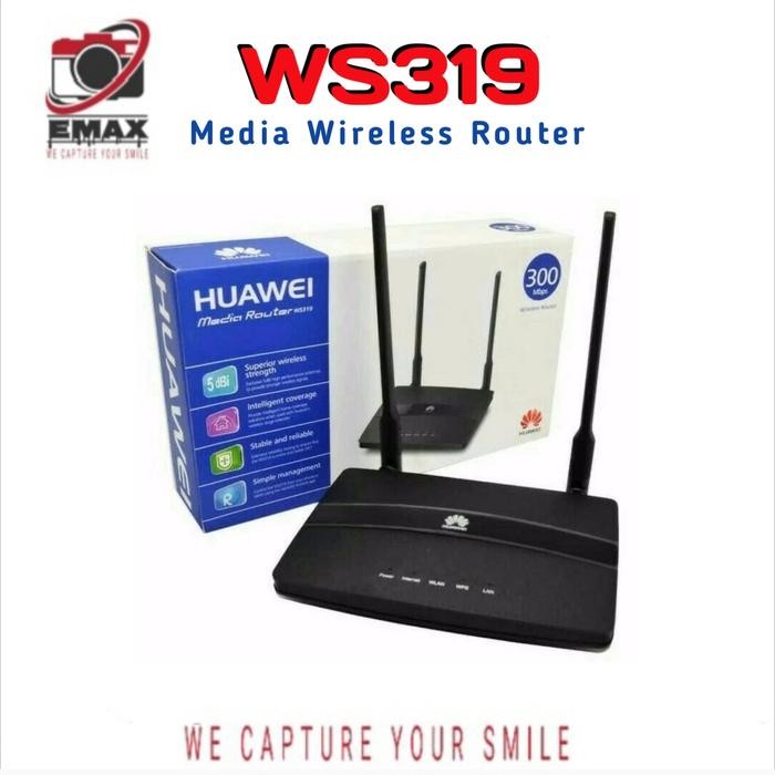 HUAWEI MEDIA ROUTER WS319 WIFI WIRELESS MODEM ACCESS POINT 300MBPS HUAWEI WS319 HUAWEI WS 319