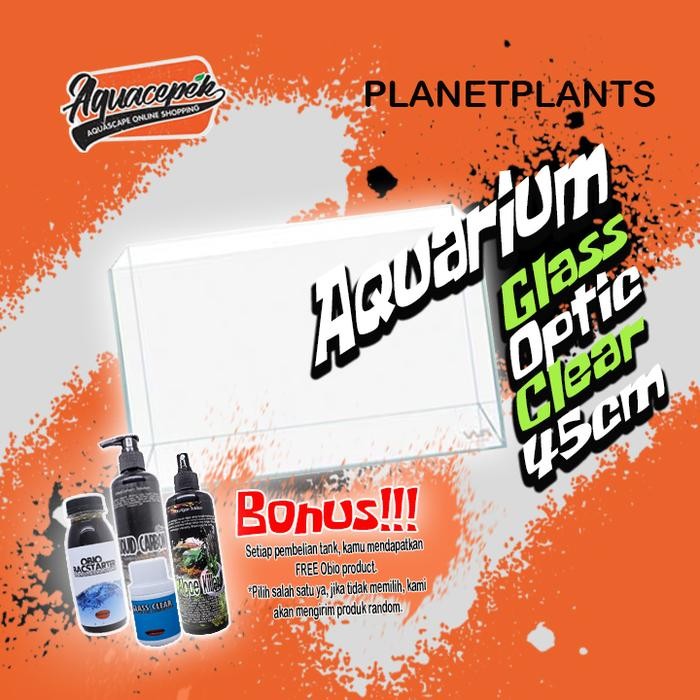 Vivaria Optic Clear 45 Tank Aquarium Aquascape