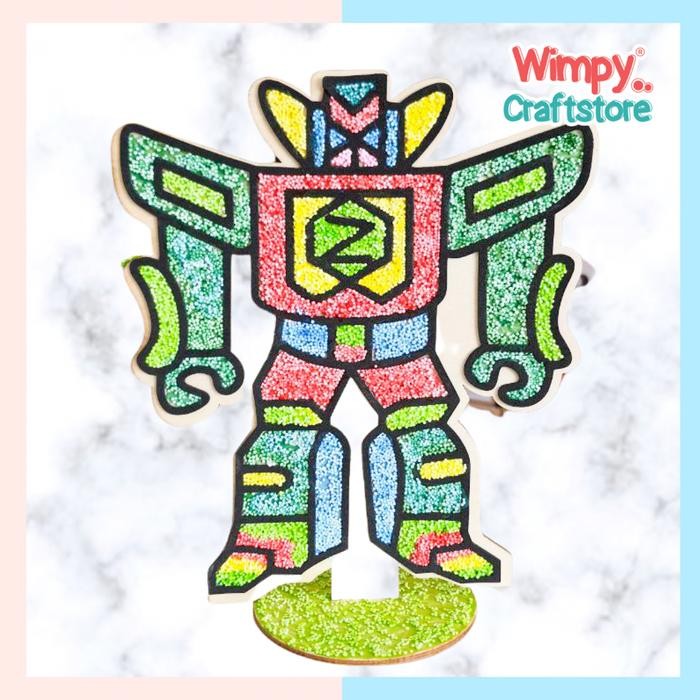 

Wimpy Craft Kit Diy Foam Clay Art Paket Kerajinan Tangan Art Set
