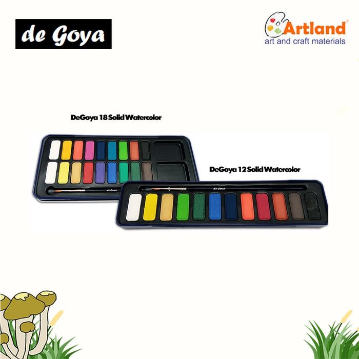 

Degoya Solid Watercolor Tin Box