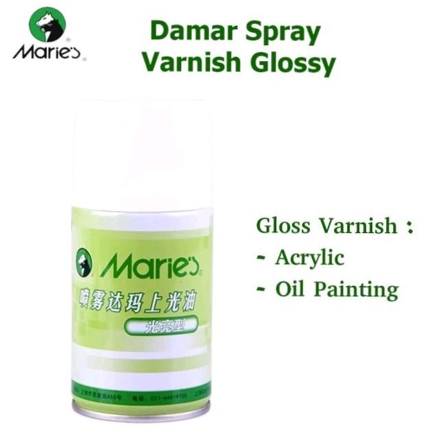 

Maries Damar Varnish Gloss Spray 300Ml