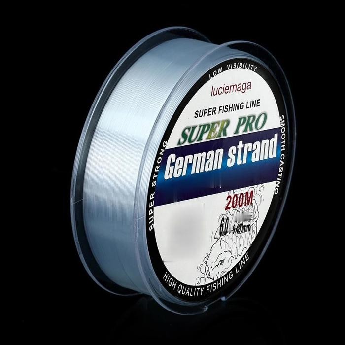 Exori Fishing - Senar Pancing Tahan Lama 200M Berkualitas Tinggi Terbuat Dari Bahan Nilon Tak Kasat