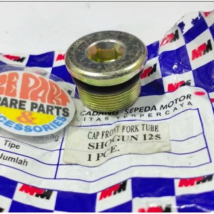 Baut as shock depan Shogun 125 - Baut tutup as shock depan Limited Item Barang Langka Spare Part Mot