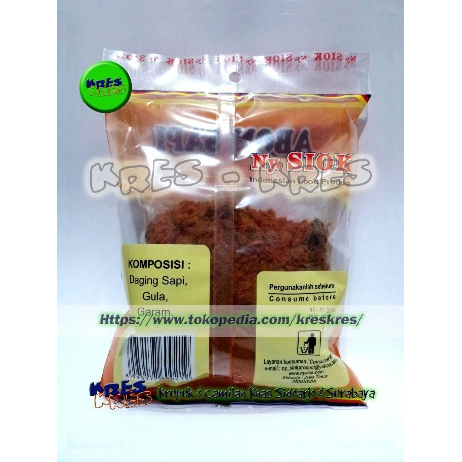 

(Allthebest) Abon Sapi Ny. Siok - 250gr