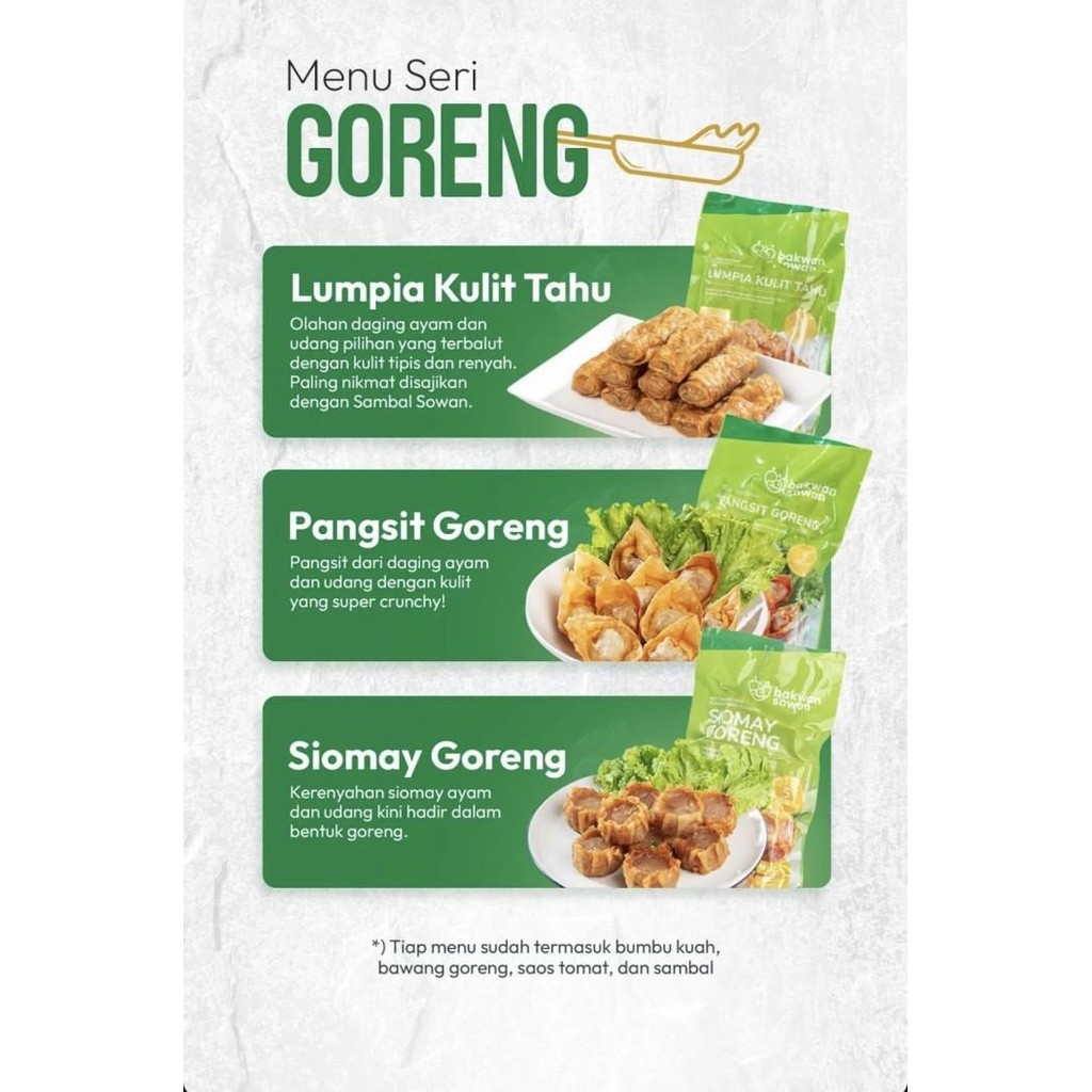 

(Allthebest) Lumpia Kulit Tahu Bakwan Sowan Tanpa MSG dan Pengawet