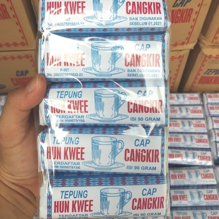 

(Allthebest) Tepung Hunkwee Cap Cangkir 10 pak x90 gram