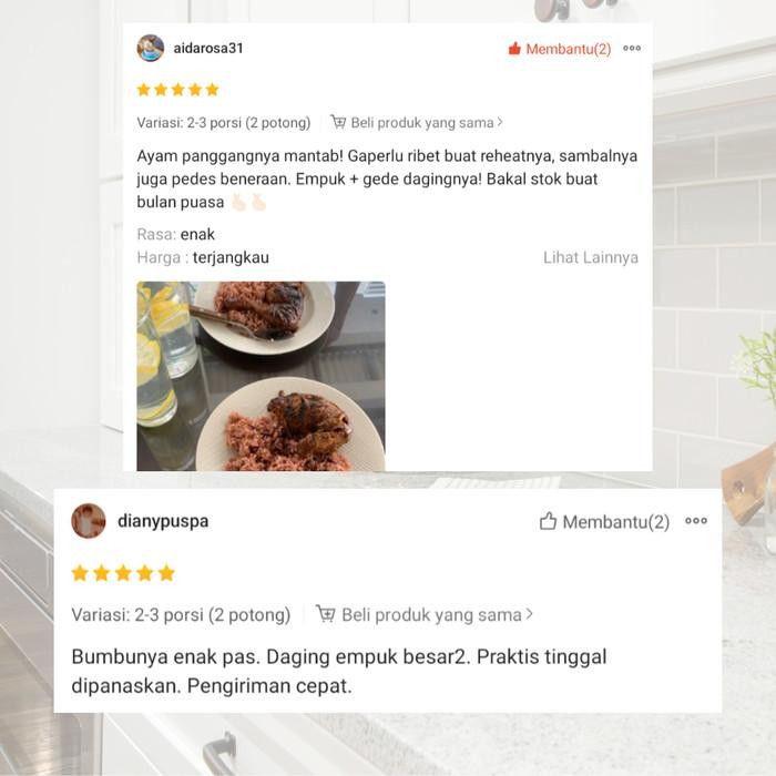 

(Allthebest) (DARMOJO) AYAM PANGGANG FROZEN 1/2 EKOR