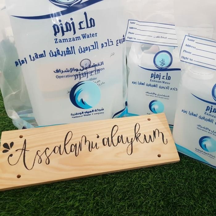 

(Allthebest) air zam zam asli 1 liter/oleholeh umroh haji