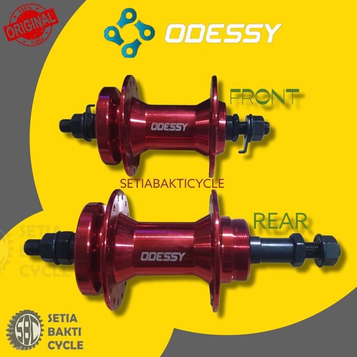 Best seller Hub Odessy Drat 32H As Alloy/Hub Freehub Bearing Drat Cakram 32 H Terlaris
