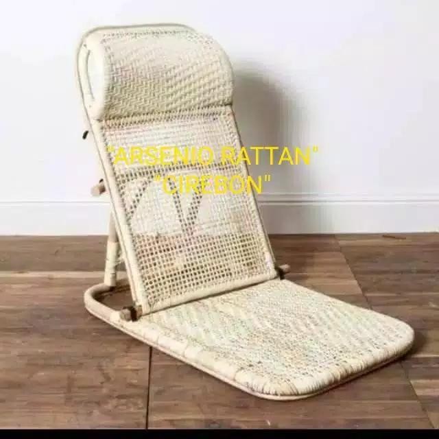 Kursi Rotan Lesehan Sandaran *
