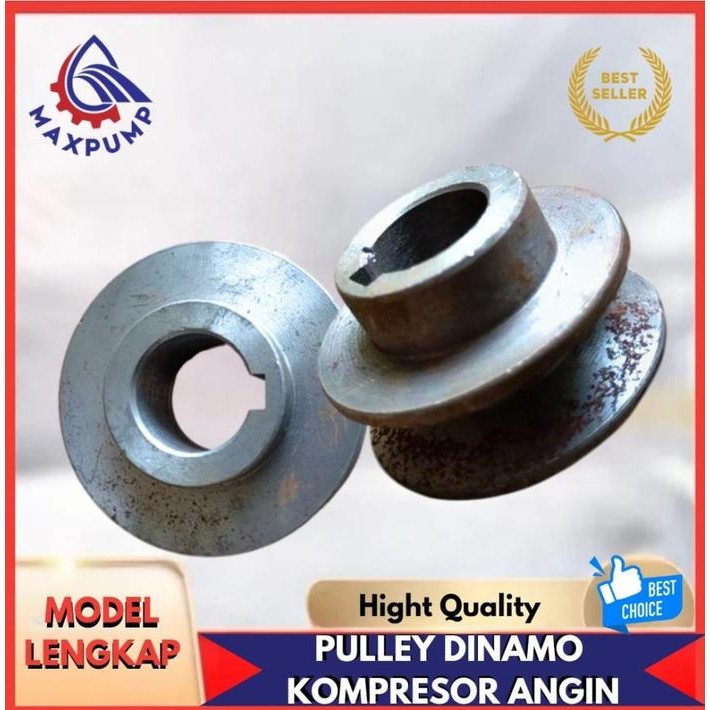 MAXPUMP Puli / Pully / Pulley Dinamo Kompresor Angin A1 5 7 8 -14mm, 16mm, 19mm, 24mm, 28mm Pully