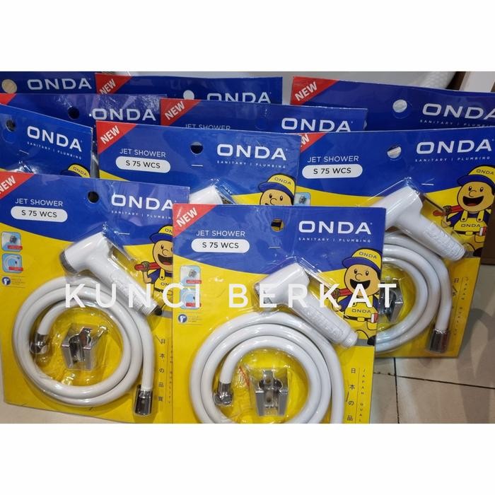 Terbaik Jet Shower Onda S75Wcs/Jet Shower Closet Onda Putih/White