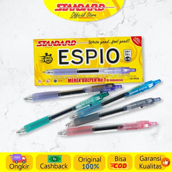

Kenko Stationary - Pulpen Espio 0.38 ( Alat Tulis / Pen / Ballpoint / Pena )