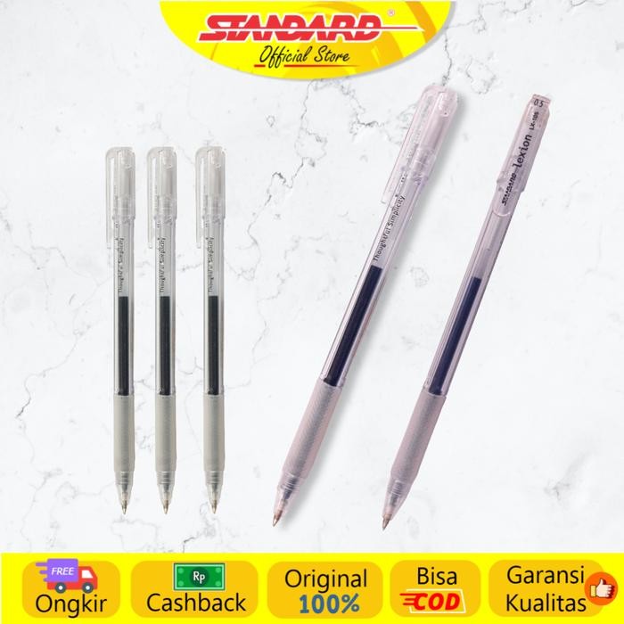 

Kenko Stationary - Pulpen Lexion 0.5 Lx-105 ( Alat Tulis / Pen / Ballpoint / Pena )