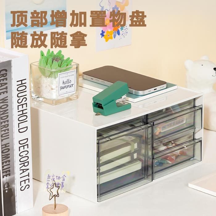 

Kenko Stationary - Rak Kotak Laci Tempat Make Up Alat Tulis Desk Organizer Pk112