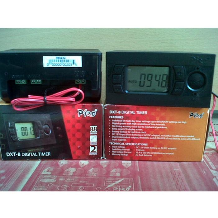 New Timer Digital Piro Dxt 8 ( Buat Ampli Walet Piro )