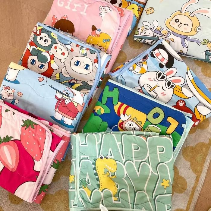 KADM Selimut Anak Katun Halus Lembut Kualitas Import Selimut Anak Cotton